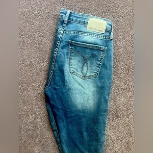 Calvin Klein boot cut denim jeans